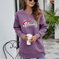 DON'T STOP BELIEVING Graphic Drop Shoulder Sweatshirt