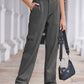 Straight Denim Cargo Pants