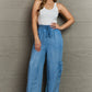 GeeGee Out Of Site Full Size Denim Cargo Pants