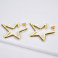 Zircon Star 925 Sterling Silver Earrings