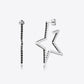 Zircon Star 925 Sterling Silver Earrings