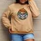 Simply Love Full Size Skull Graphic Sweatshirt