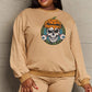 Simply Love Full Size Skull Graphic Sweatshirt