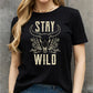 Simply Love Simply Love Full Size STAY WILD Graphic Cotton Tee