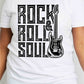 Simply Love Full Size ROCK & ROLL SOUL Graphic Cotton T-Shirt