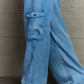 GeeGee Out Of Site Full Size Denim Cargo Pants