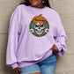 Simply Love Full Size Skull Graphic Sweatshirt