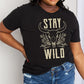 Simply Love Simply Love Full Size STAY WILD Graphic Cotton Tee