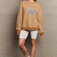 Simply Love Full Size Leopard Star Graphic Sweatshirt