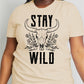 Simply Love Simply Love Full Size STAY WILD Graphic Cotton Tee