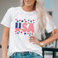 USA Star and Stripe Graphic Tee