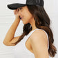 Fame Falling For You Trucker Hat in Black