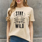 Simply Love Simply Love Full Size STAY WILD Graphic Cotton Tee