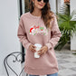 DON'T STOP BELIEVING Graphic Drop Shoulder Sweatshirt