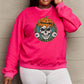 Simply Love Full Size Skull Graphic Sweatshirt